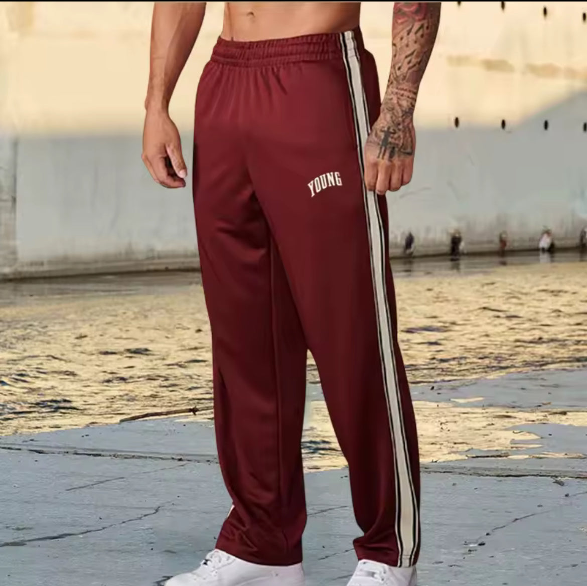 Herren-Jogginghose ,,YOUNG‘‘  Sporthose – Locker, Bequem & Atmungsaktiv | Fitness, Training & Freizeit