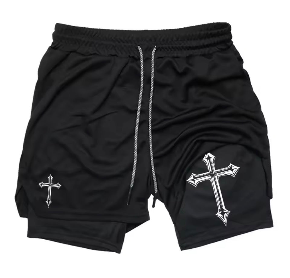 Gym Shorts Kreuz