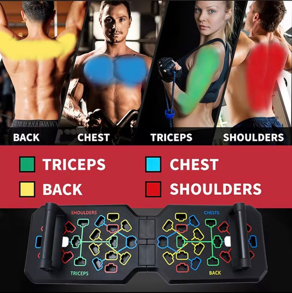 Push-up Board für Brust,Triceps,Rücken und Schultern