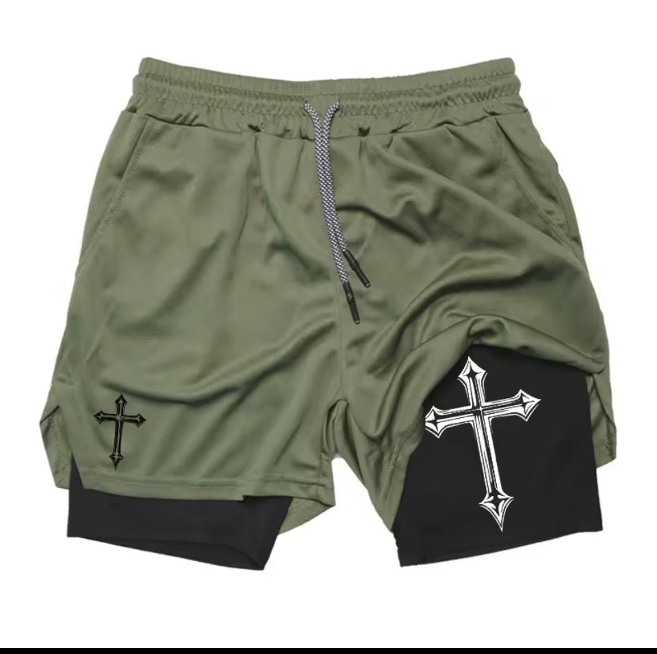 Gym Shorts Kreuz