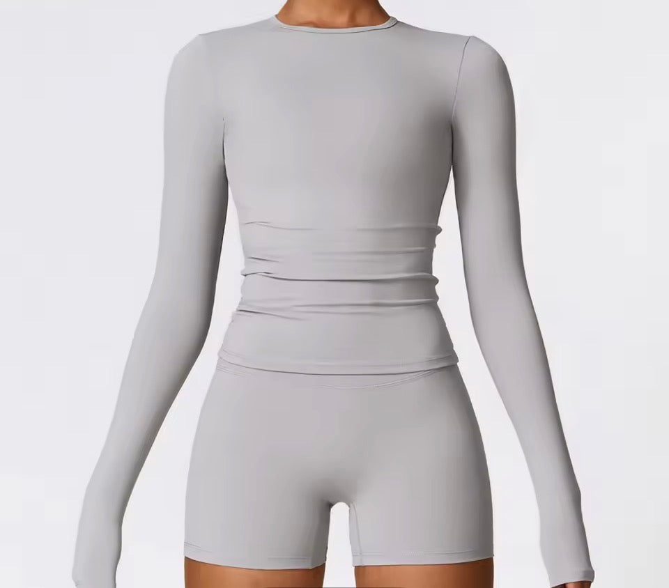 GYMSHIRT Damen Longsleave