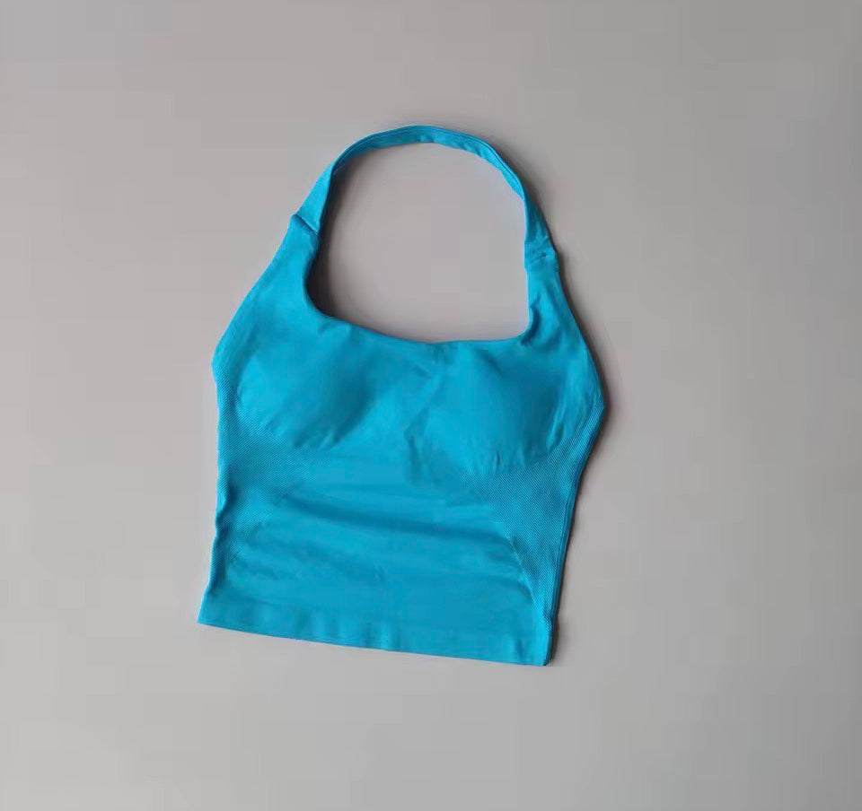 Nahtloses Neckholder-Top für Damen