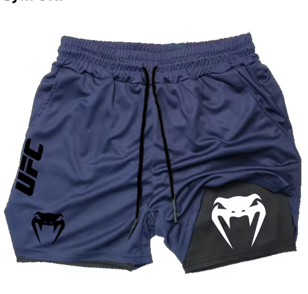 UFC Herren 2-in-1 Sportshorts