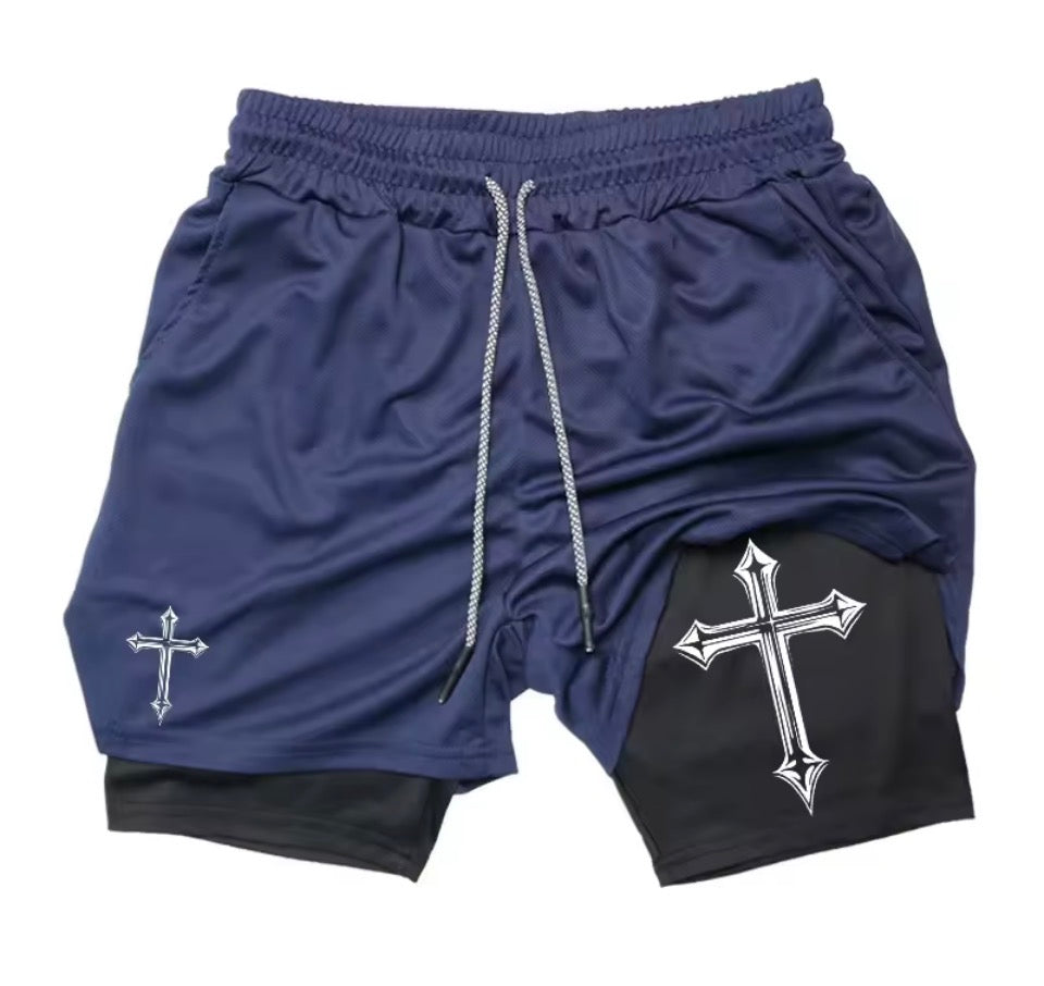 Gym Shorts Kreuz