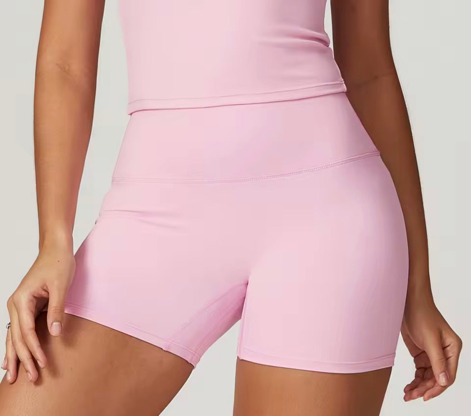 Damen-Gymshorts Meerjungfrau gebogen Peeling enge Yoga-Shorts Frauen hohe Taille Bauch enge Fitness-Hose Hip-Lifting-Laufs horts