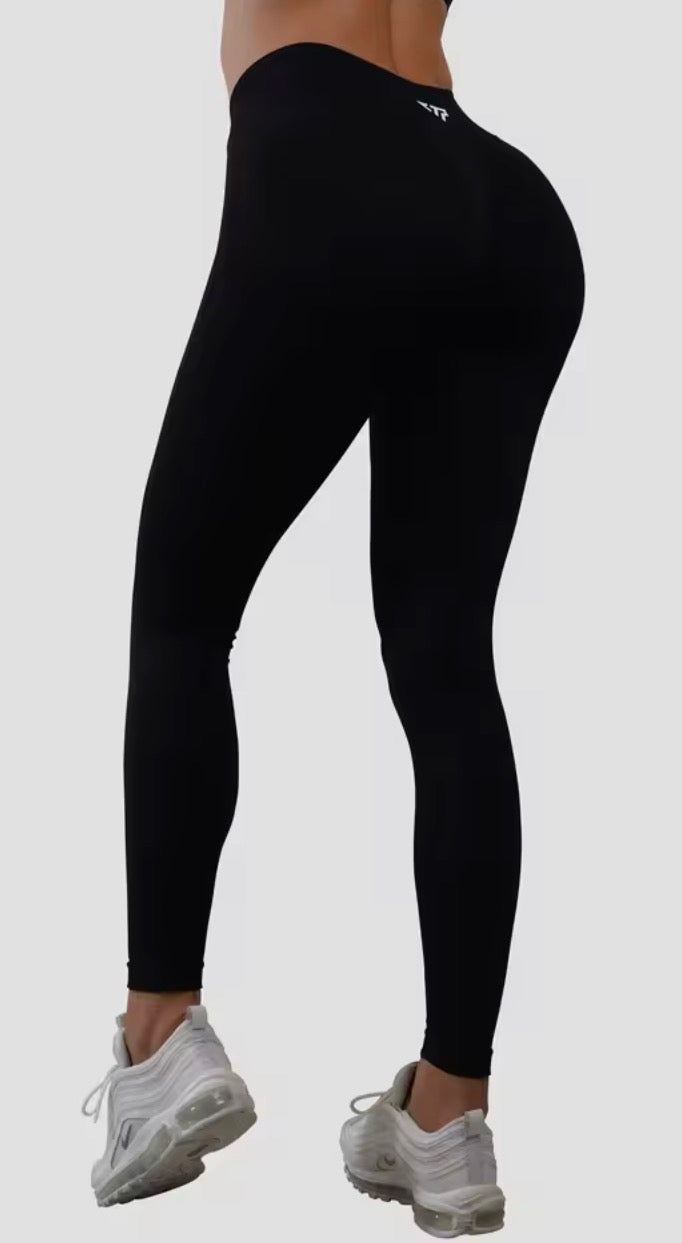 KTP Recoil Leggings Fitness Gym Yoga Radfahren Nahtlose Damenhose Honig Pfirsich Hüfte Plissee Hohe Taille Enge Scrunch Butt Hose