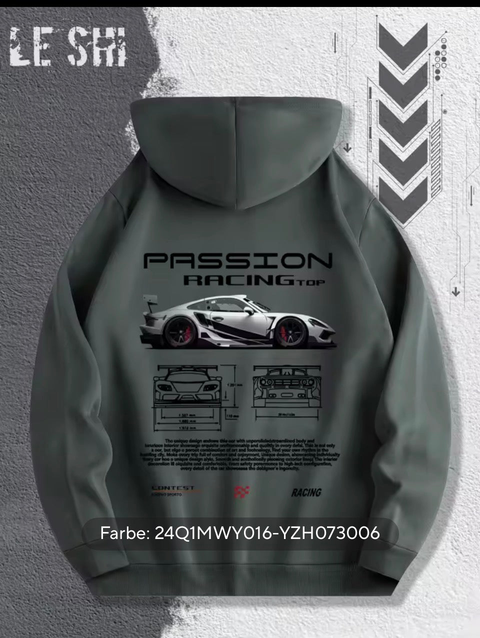 MC Laren Pullover Grau