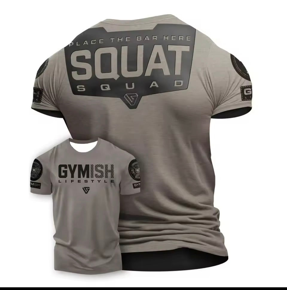 Gymish Squat Gymshirt