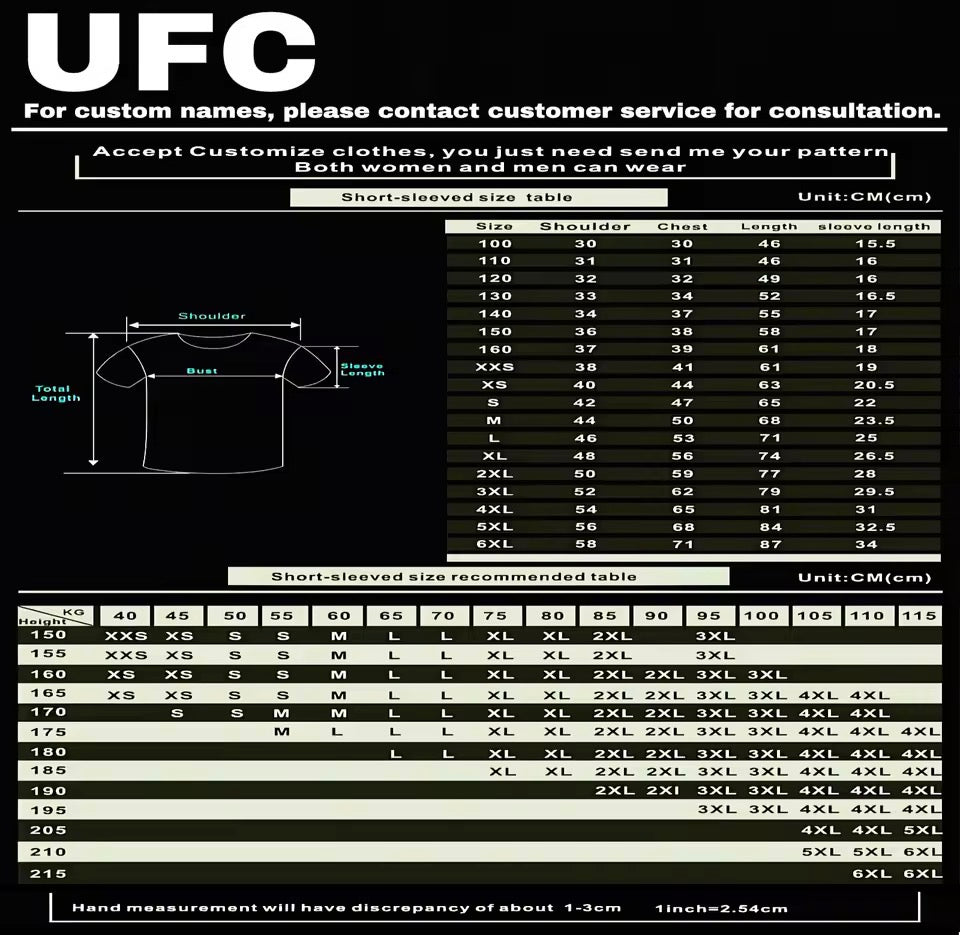 UFC GYMSHIRT Herren